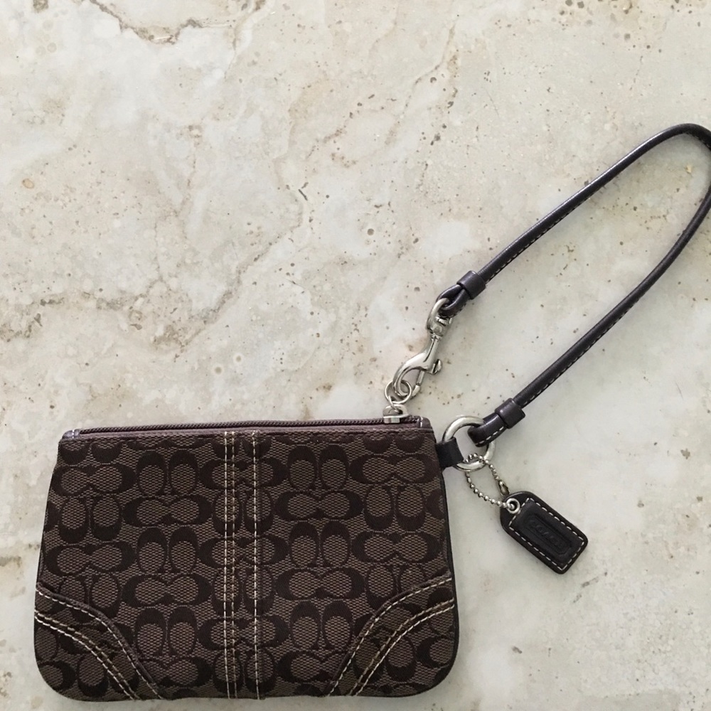 Authentic Coach Wristlet - image 2